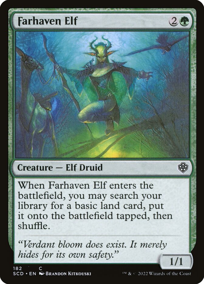 Elfo Porto-Longínquo / Farhaven Elf - Magic: The Gathering - MoxLand