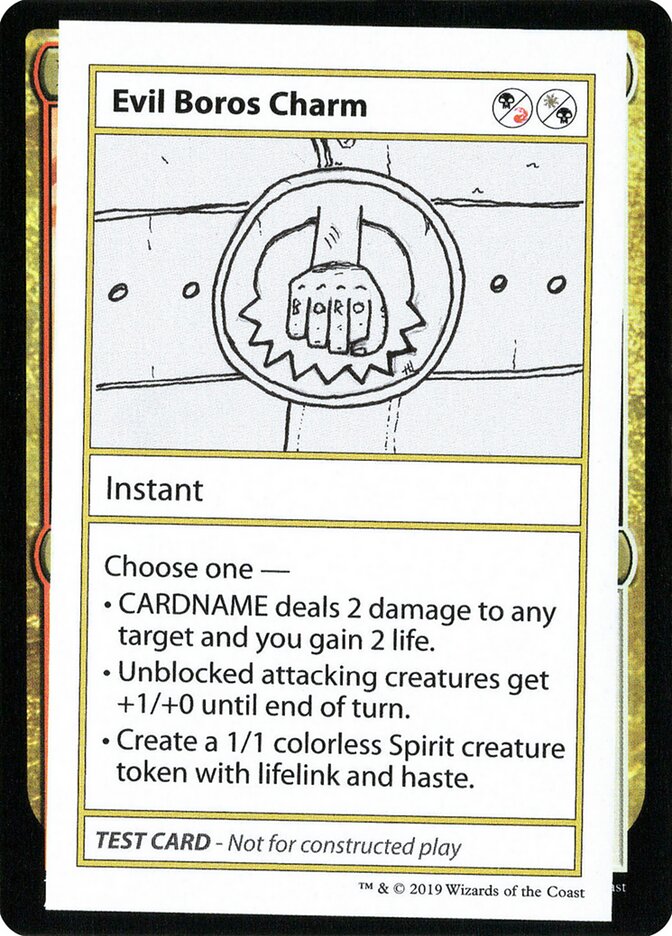Evil Boros Charm - Magic: The Gathering - MoxLand