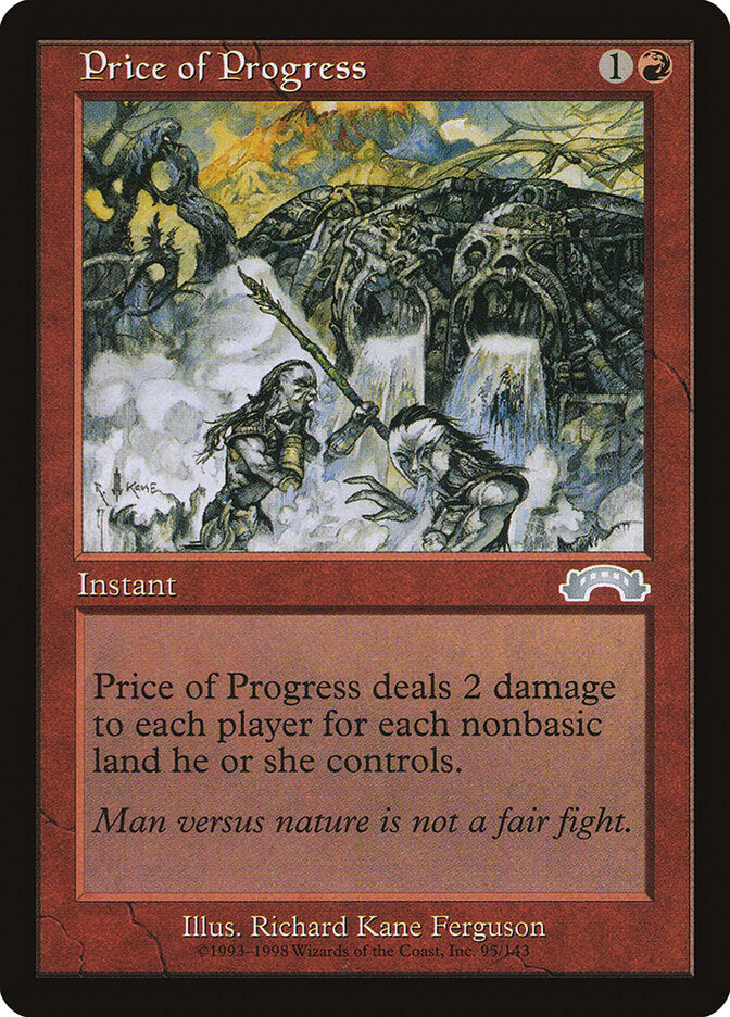 Preco do Progresso / Price of Progress - Magic: The Gathering - MoxLand