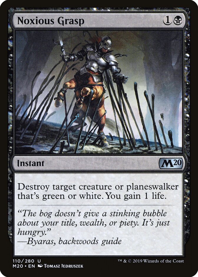 Garras Nóxias / Noxious Grasp - Magic: The Gathering - MoxLand