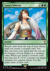 Yuna's Whistle - Magic: The Gathering - MoxLand