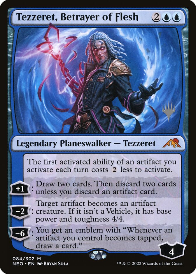 Tezzeret, Traidor da Carne / Tezzeret, Betrayer of Flesh - Magic: The Gathering - MoxLand