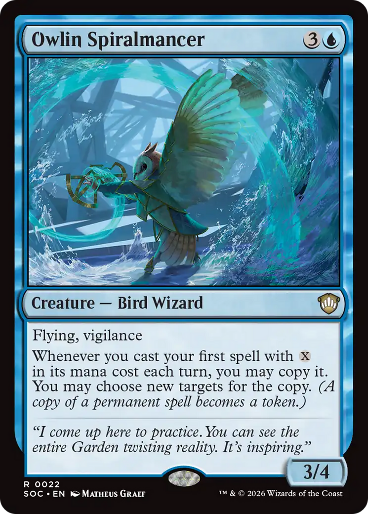 Owlin Spiralmancer - Magic: The Gathering - MoxLand
