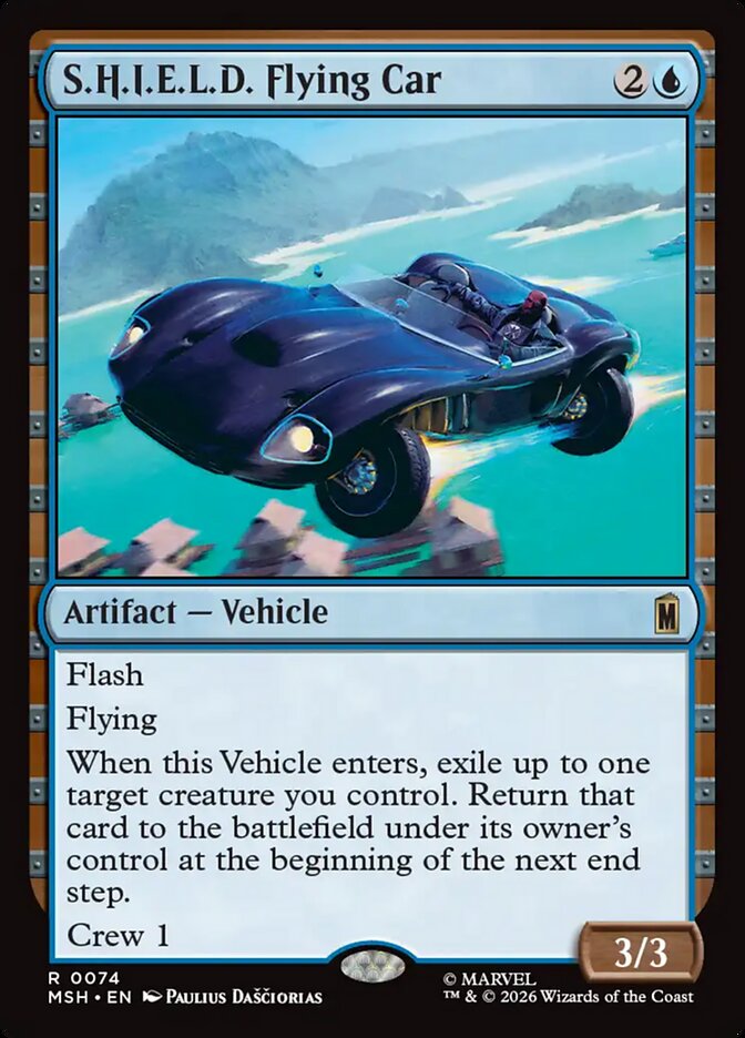 S.H.I.E.L.D. Flying Car - Magic: The Gathering - MoxLand