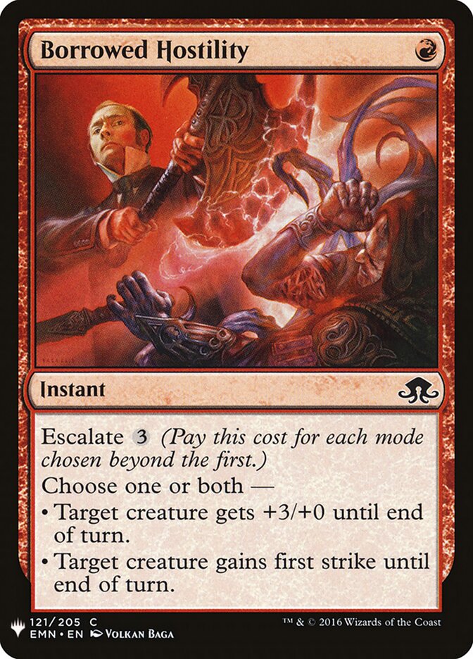 Hostilidade Emprestada / Borrowed Hostility - Magic: The Gathering - MoxLand