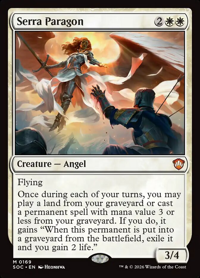 Exemplar de Serra / Serra Paragon - Magic: The Gathering - MoxLand