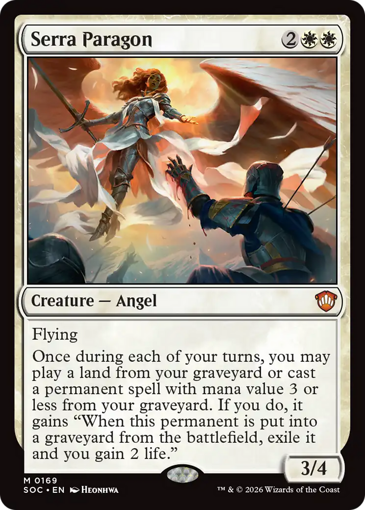 Exemplar de Serra / Serra Paragon - Magic: The Gathering - MoxLand