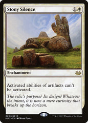 Silêncio Pétreo / Stony Silence - Magic: The Gathering - MoxLand