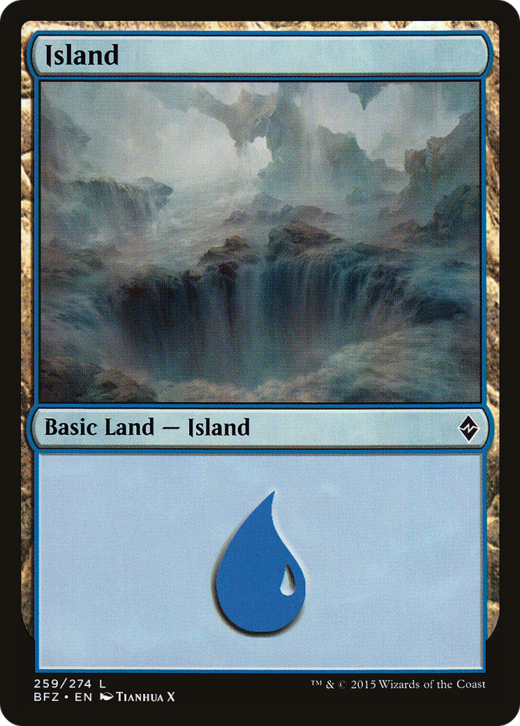 Ilha / Island - Magic: The Gathering - MoxLand