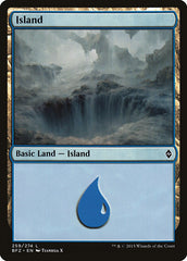 Ilha / Island - Magic: The Gathering - MoxLand