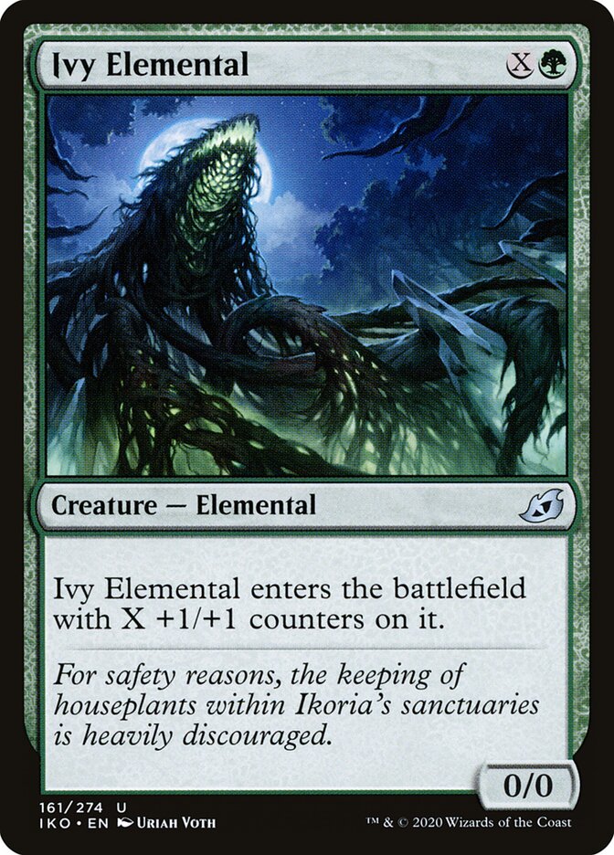 Elemental de Hera / Ivy Elemental - Magic: The Gathering - MoxLand