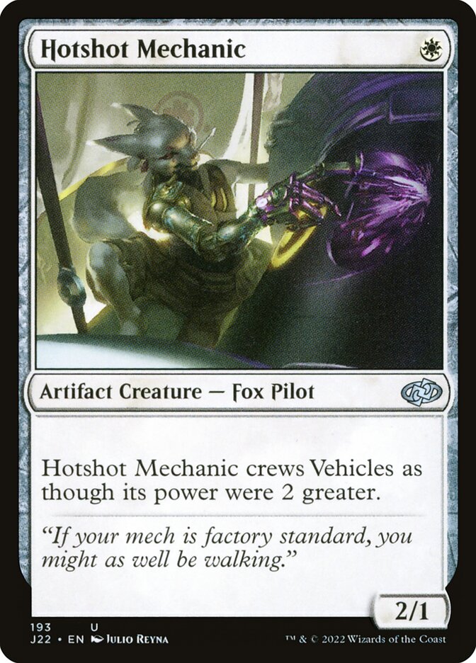 Figurona da Mecânica / Hotshot Mechanic - Magic: The Gathering - MoxLand