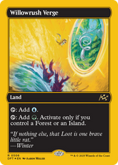 Limiar de Silvotorrente / Willowrush Verge - Magic: The Gathering - MoxLand