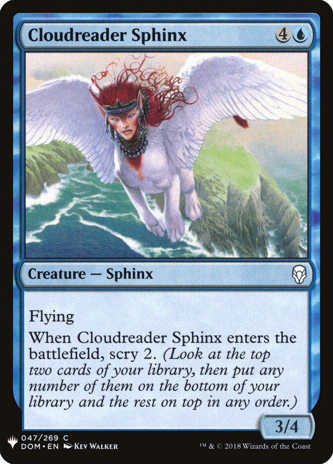 Esfinge Leitora de Nuvens / Cloudreader Sphinx - Magic: The Gathering - MoxLand