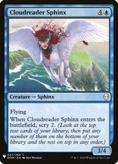 Esfinge Leitora de Nuvens / Cloudreader Sphinx - Magic: The Gathering - MoxLand