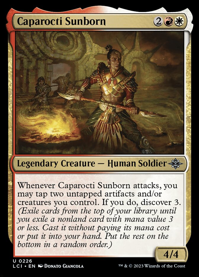 Caparocti, Filho do Sol / Caparocti Sunborn - Magic: The Gathering - MoxLand