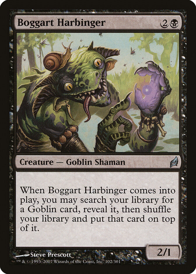 Anunciador Papão / Boggart Harbinger - Magic: The Gathering - MoxLand