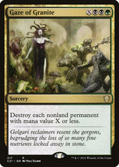 Olhar de Granito / Gaze of Granite - Magic: The Gathering - MoxLand