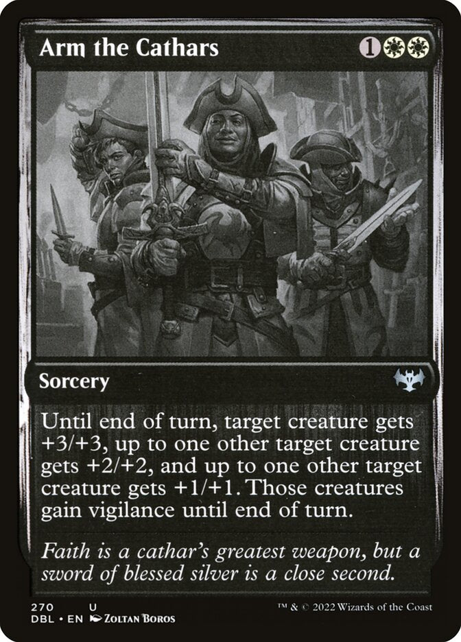 Armar os Cátaros / Arm the Cathars - Magic: The Gathering - MoxLand