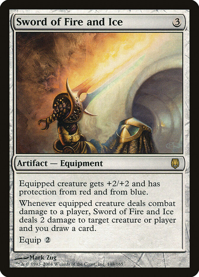 Espada de Fogo e Gelo / Sword of Fire and Ice - Magic: The Gathering - MoxLand