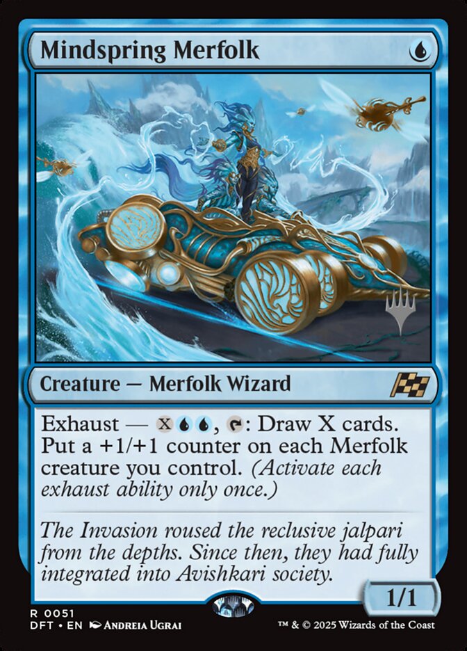 Mindspring Merfolk - Magic: The Gathering - MoxLand