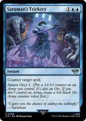 Artimanhas de Saruman / Saruman's Trickery - Magic: The Gathering - MoxLand