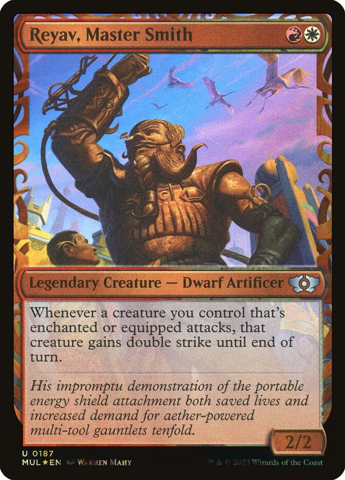 Reyav, Ferreiro Mestre / Reyav, Master Smith - Magic: The Gathering - MoxLand