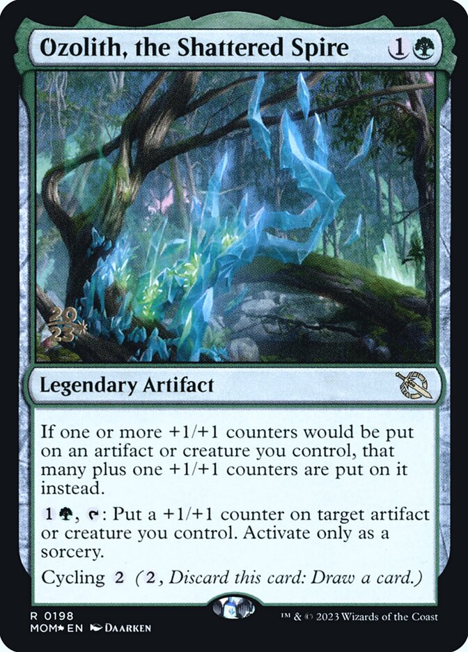 Ozólito, a Torre Estilhaçada / Ozolith, the Shattered Spire - Magic: The Gathering - MoxLand