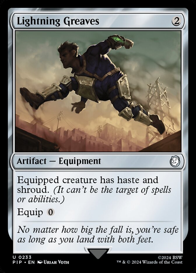 Grevas Faiscantes / Lightning Greaves - Magic: The Gathering - MoxLand
