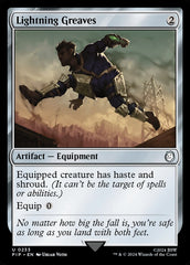 Grevas Faiscantes / Lightning Greaves - Magic: The Gathering - MoxLand