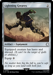 Grevas Faiscantes / Lightning Greaves - Magic: The Gathering - MoxLand