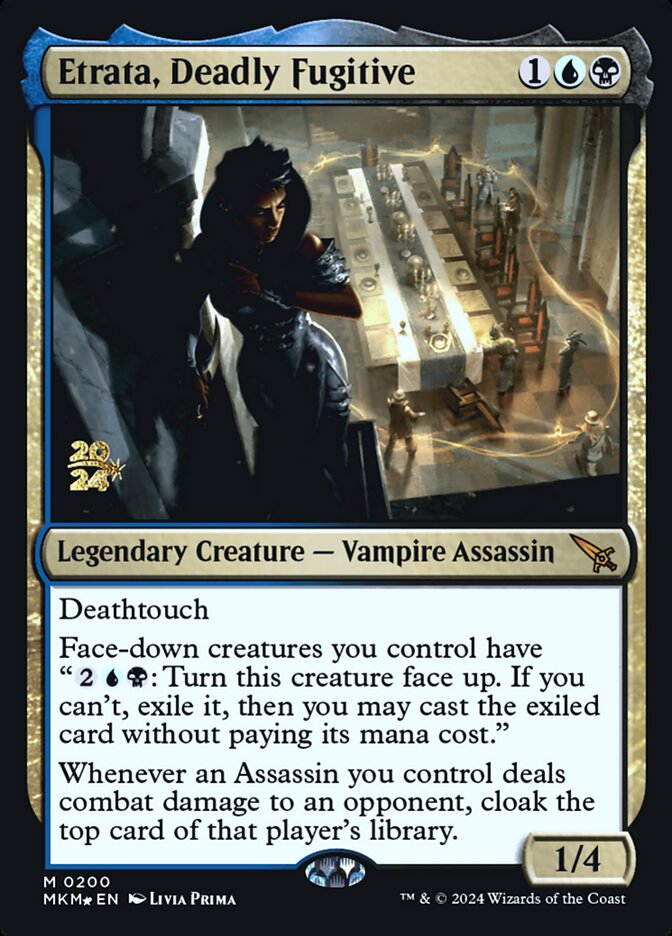 Etrata, Fugitiva Mortífera / Etrata, Deadly Fugitive - Magic: The Gathering - MoxLand