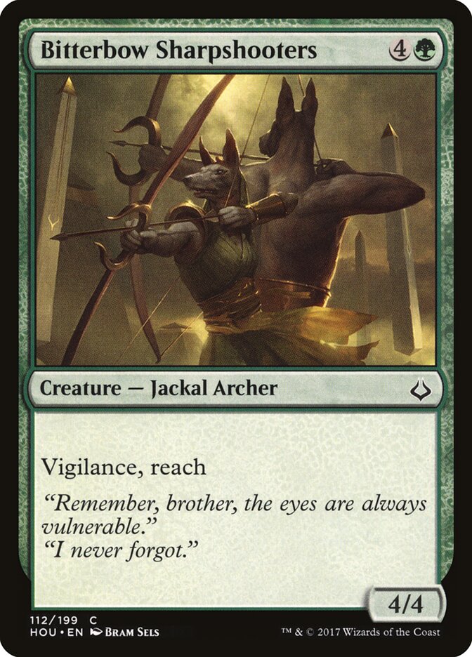 Atiradores do Arcoamargo / Bitterbow Sharpshooters - Magic: The Gathering - MoxLand