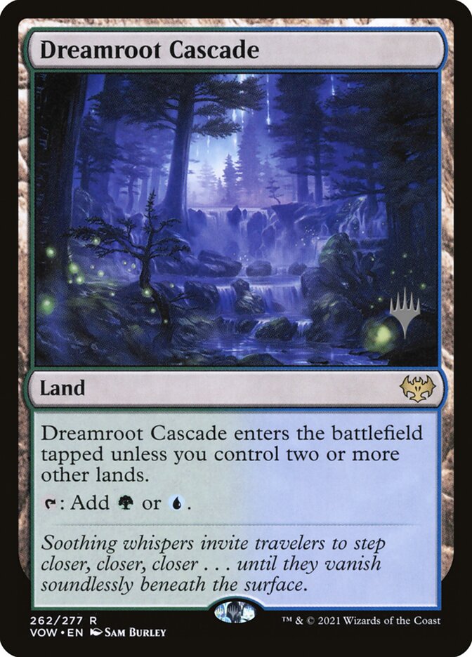 Cascata de Raiz-do-sonho / Dreamroot Cascade - Magic: The Gathering - MoxLand
