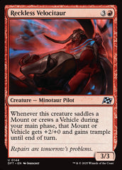 Velocitouro Imprudente / Reckless Velocitaur - Magic: The Gathering - MoxLand