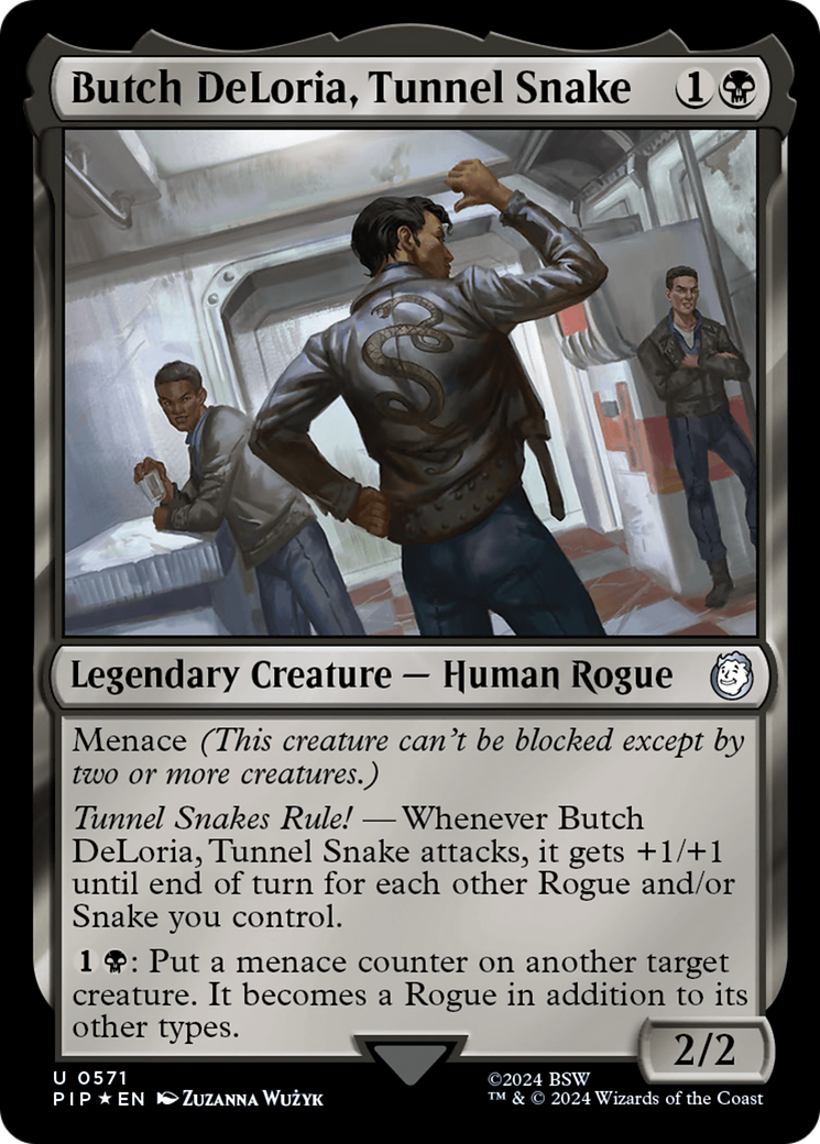 Butch DeLoria, Tunnel Snake - Magic: The Gathering - MoxLand