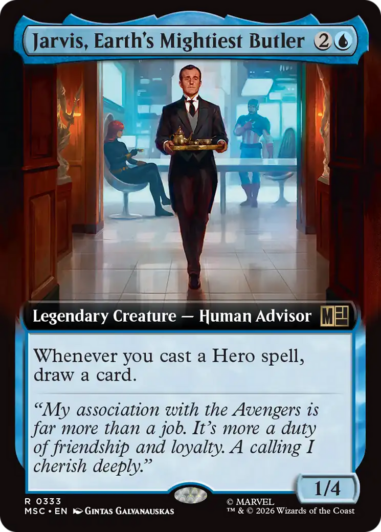 Jarvis, Earth's Mightiest Butler - Magic: The Gathering - MoxLand