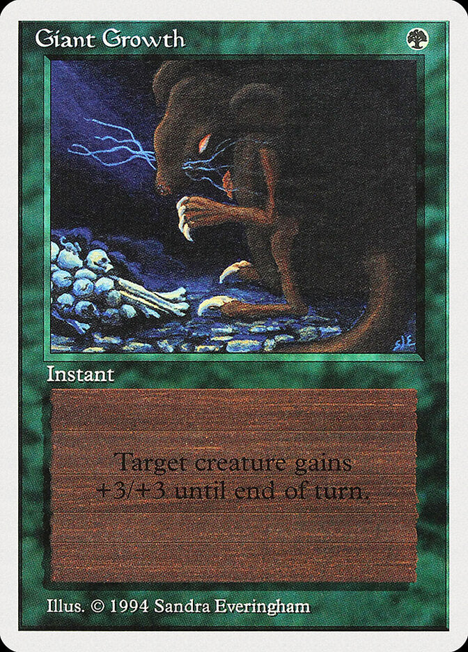Crescimento Desenfreado / Giant Growth - Magic: The Gathering - MoxLand