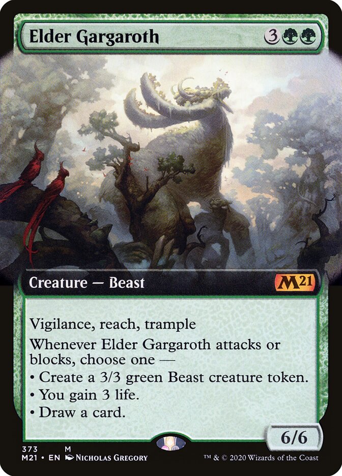 Gargarote Ancião / Elder Gargaroth - Magic: The Gathering - MoxLand