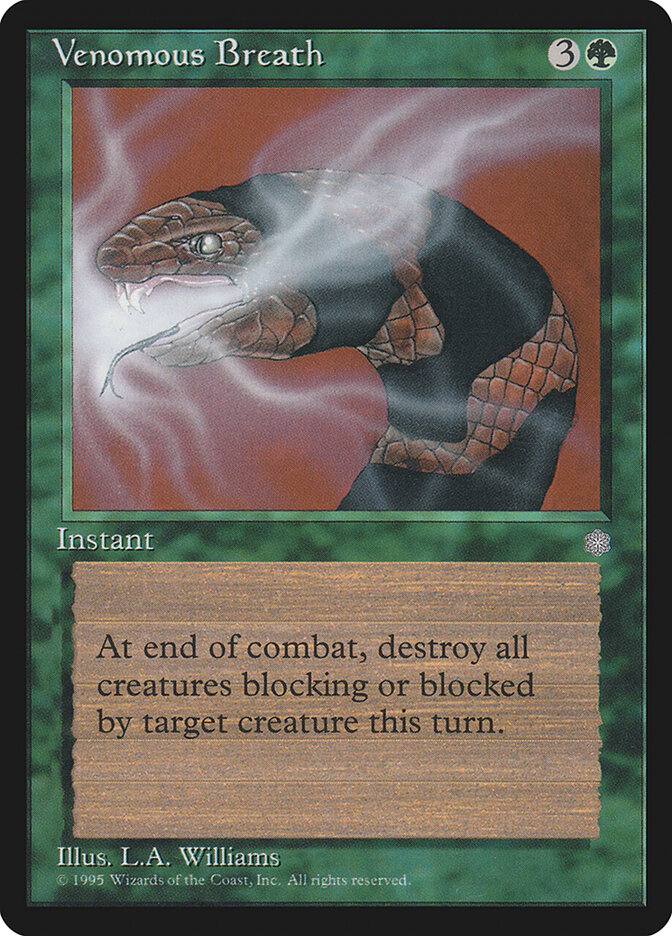 Hálito Venenoso / Venomous Breath - Magic: The Gathering - MoxLand