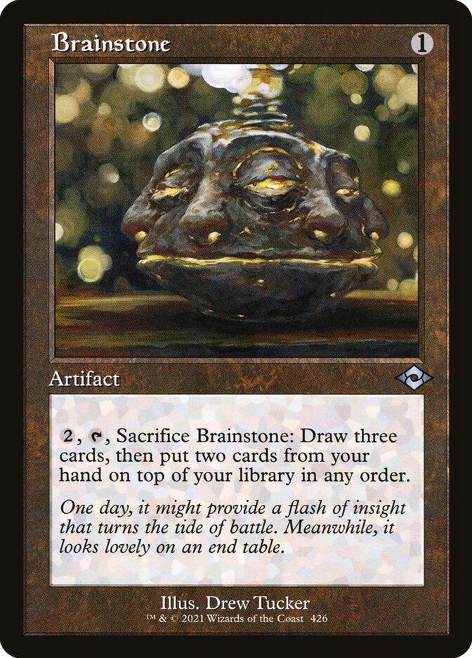Pedra Cerebral / Brainstone - Magic: The Gathering - MoxLand