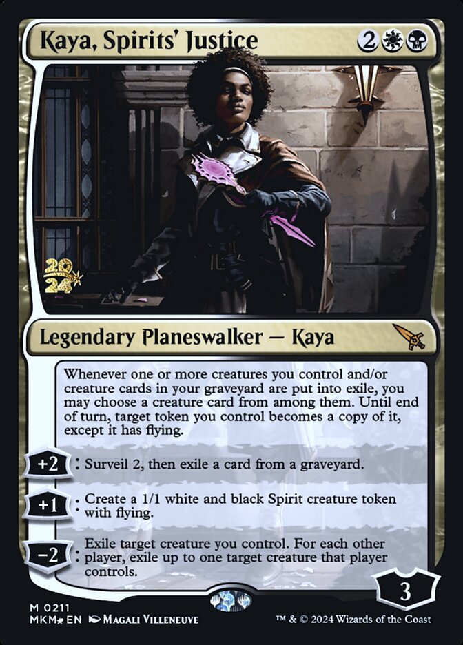 Kaya, Justiça dos Espíritos / Kaya, Spirits' Justice - Magic: The Gathering - MoxLand