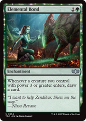 Elo Elemental / Elemental Bond - Magic: The Gathering - MoxLand