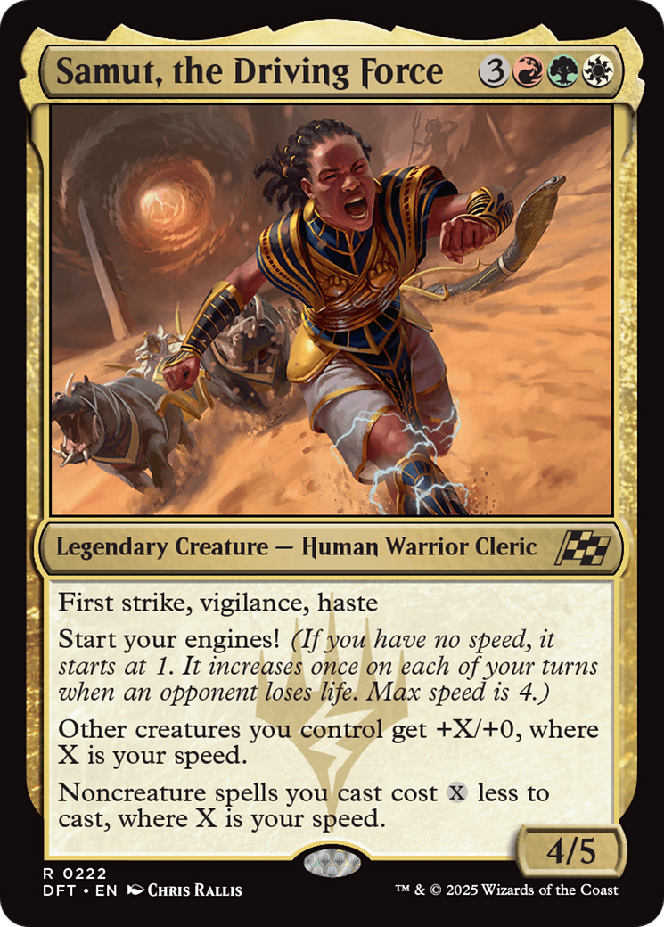Samut, a Força Motriz / Samut, the Driving Force - Magic: The Gathering - MoxLand