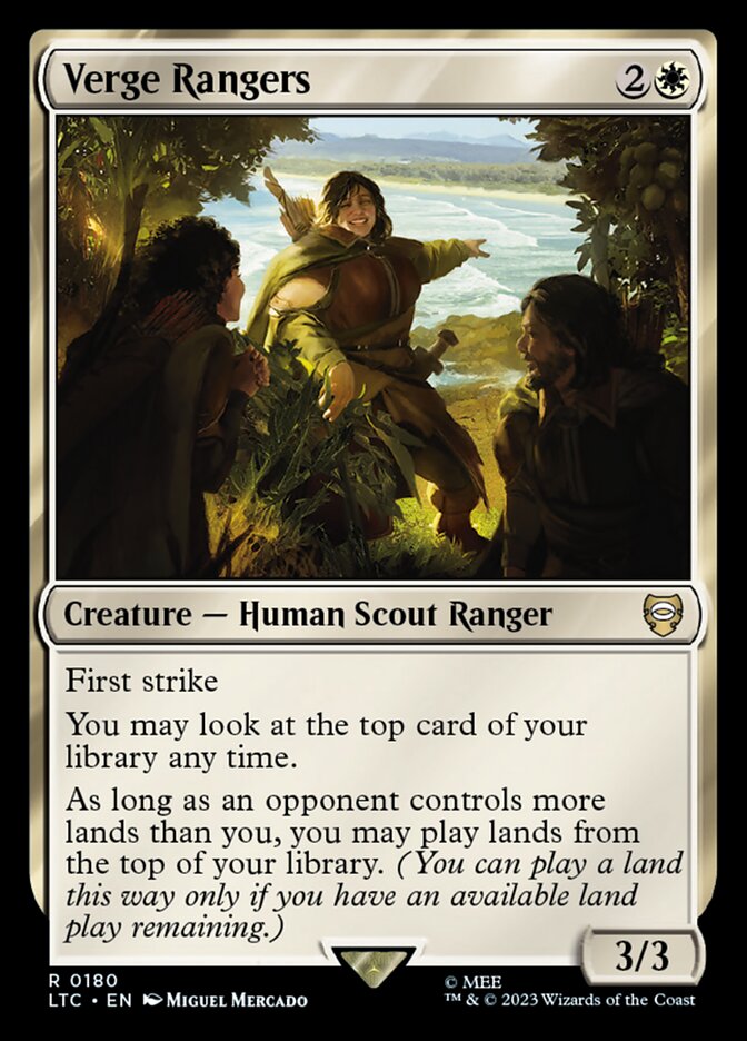 Patrulheiros dos Confins / Verge Rangers - Magic: The Gathering - MoxLand