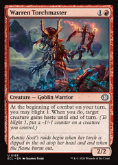 Mestra Tocheira do Viveiro / Warren Torchmaster - Magic: The Gathering - MoxLand