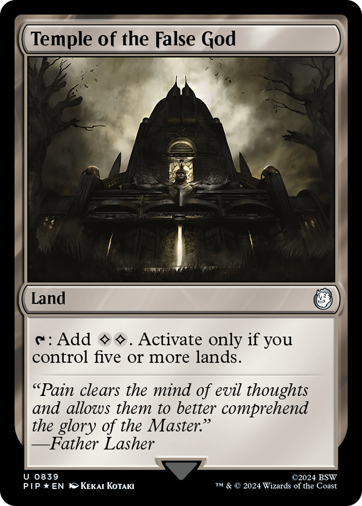Templo do Falso Deus / Temple of the False God - Magic: The Gathering - MoxLand