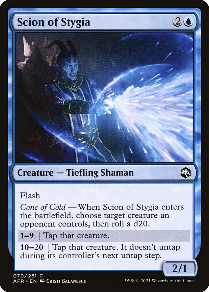 Rebento de Estígia / Scion of Stygia - Magic: The Gathering - MoxLand