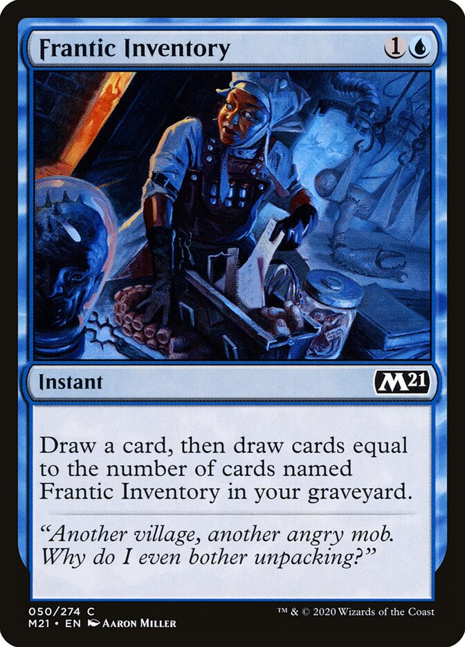 Inventário Frenético / Frantic Inventory - Magic: The Gathering - MoxLand
