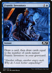 Inventário Frenético / Frantic Inventory - Magic: The Gathering - MoxLand